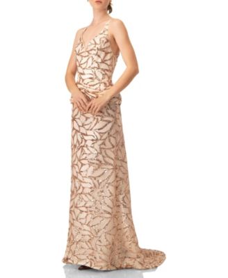 Women's Asymmetric Hem Evening Dress