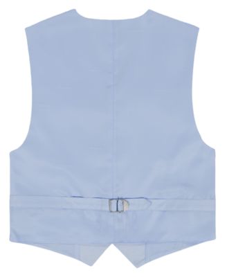 Boys' 8-20 Tri-Blend Button Front Suit Vest