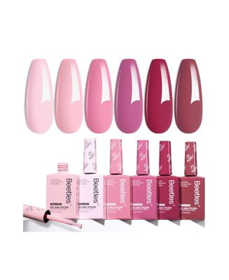 Gel Polish Romantic Blush set 6 Colors