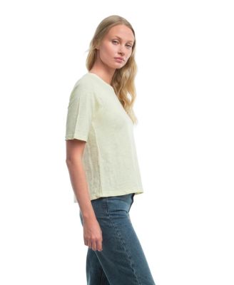 Women's Baby Fit Elbow Sleeve Tee