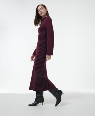 Women's Jacquard Pencil Skirt - Shorter Length