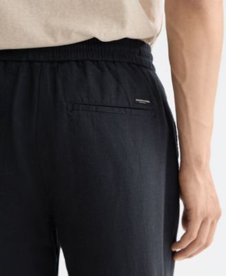 Men's Warren Drawstring Linen Pant