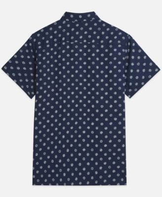 Men's Printed Short-Sleeve Shirt