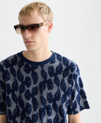 Men's Feeder Stripe Relaxed-Fit T-Shirt