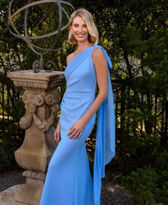 Women's One-Shoulder Maxi Dress