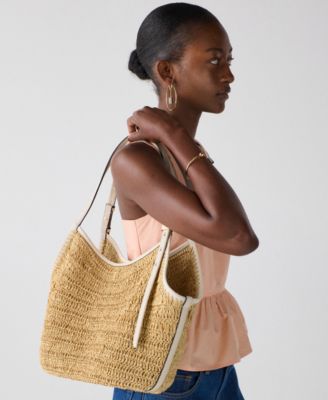 Deco Straw Tulip Extra-Large Tote Bag