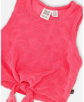 Toddler Girls Terry Tank Top with Shorts Set