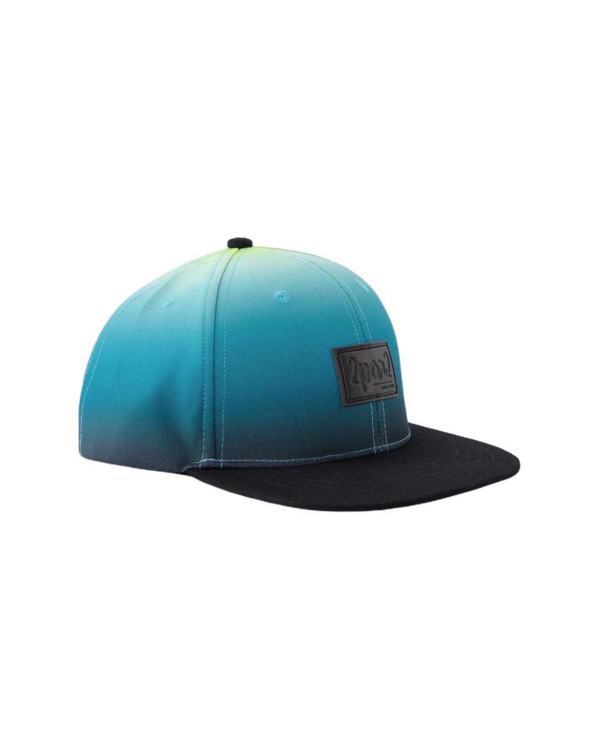 Детские Deux par Deux Baby Boys Cap Lime To Black Gradient — фото 1