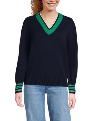 Women's Drifter Set in Sleeve Vneck Sweater