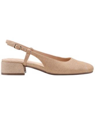 Women's Jaziel eFlex Block Heel Slingback Pumps