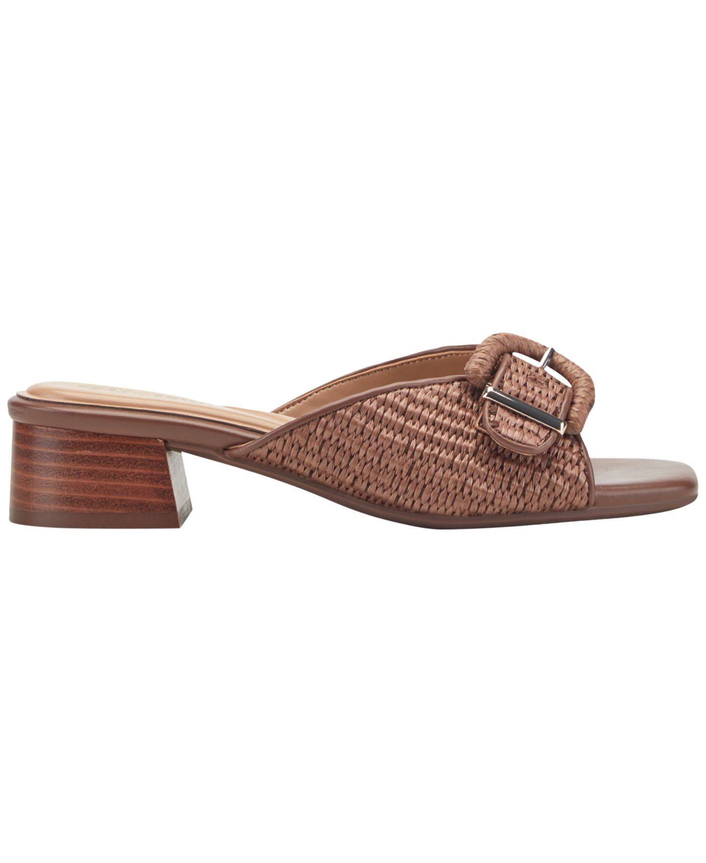 Женские сандалии Easy Spirit Rosalind eFlex Woven Slip-On, цвет: Кофейный — фото 2