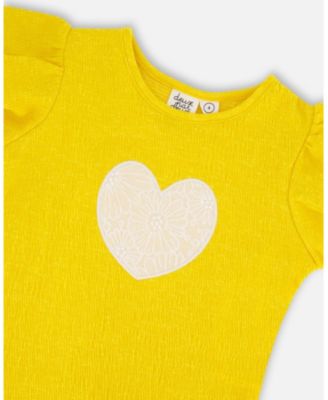 Toddler Girl Crinkle Jersey Top