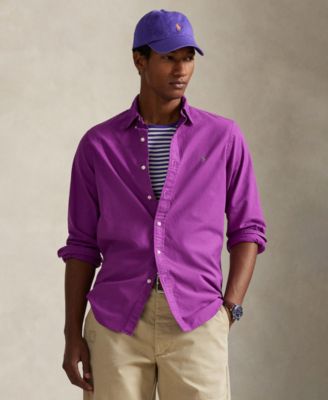 Men's Garment-Dyed Oxford Shirt