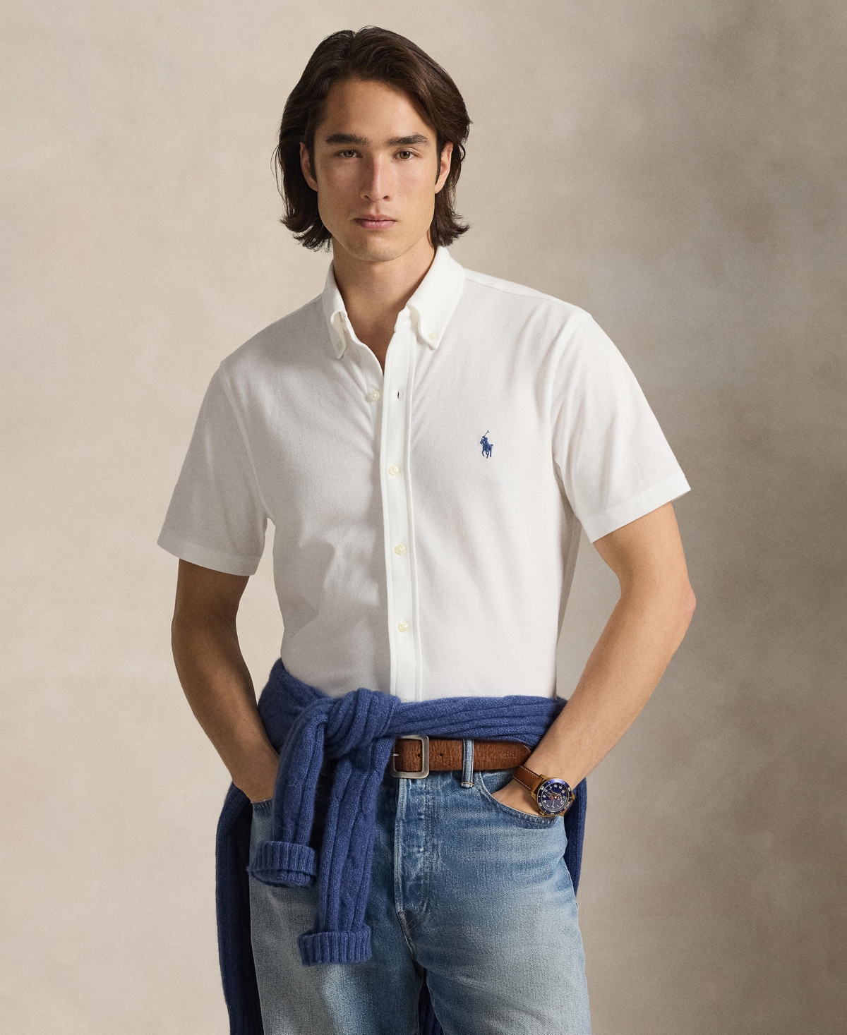 Polo Ralph Lauren Men's Short-Sleeve Featherweight Shirt