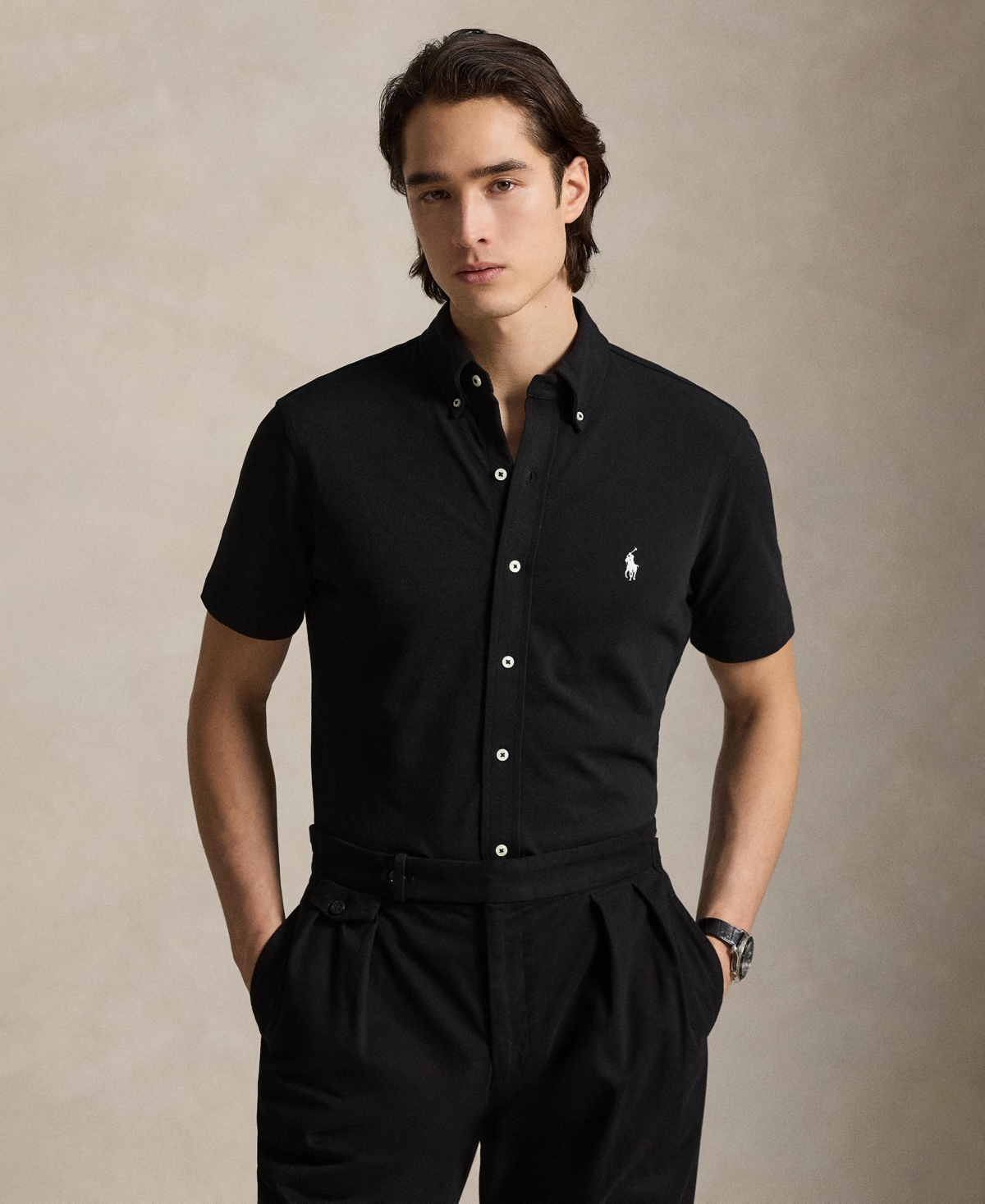 Polo Ralph Lauren Men's Short-Sleeve Featherweight Shirt