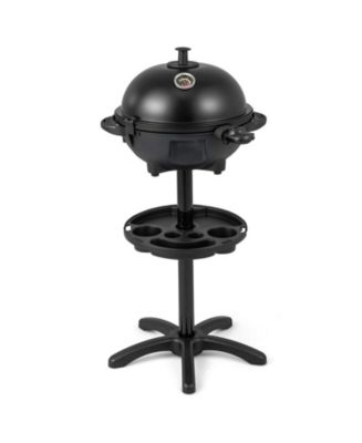 Ecooso Electric BBQ Grill 1200W Indoor Outdoor Grill with 2-Zone Non ...