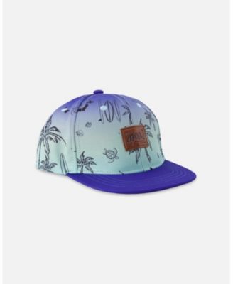 Baby Boys Cap Beach Print