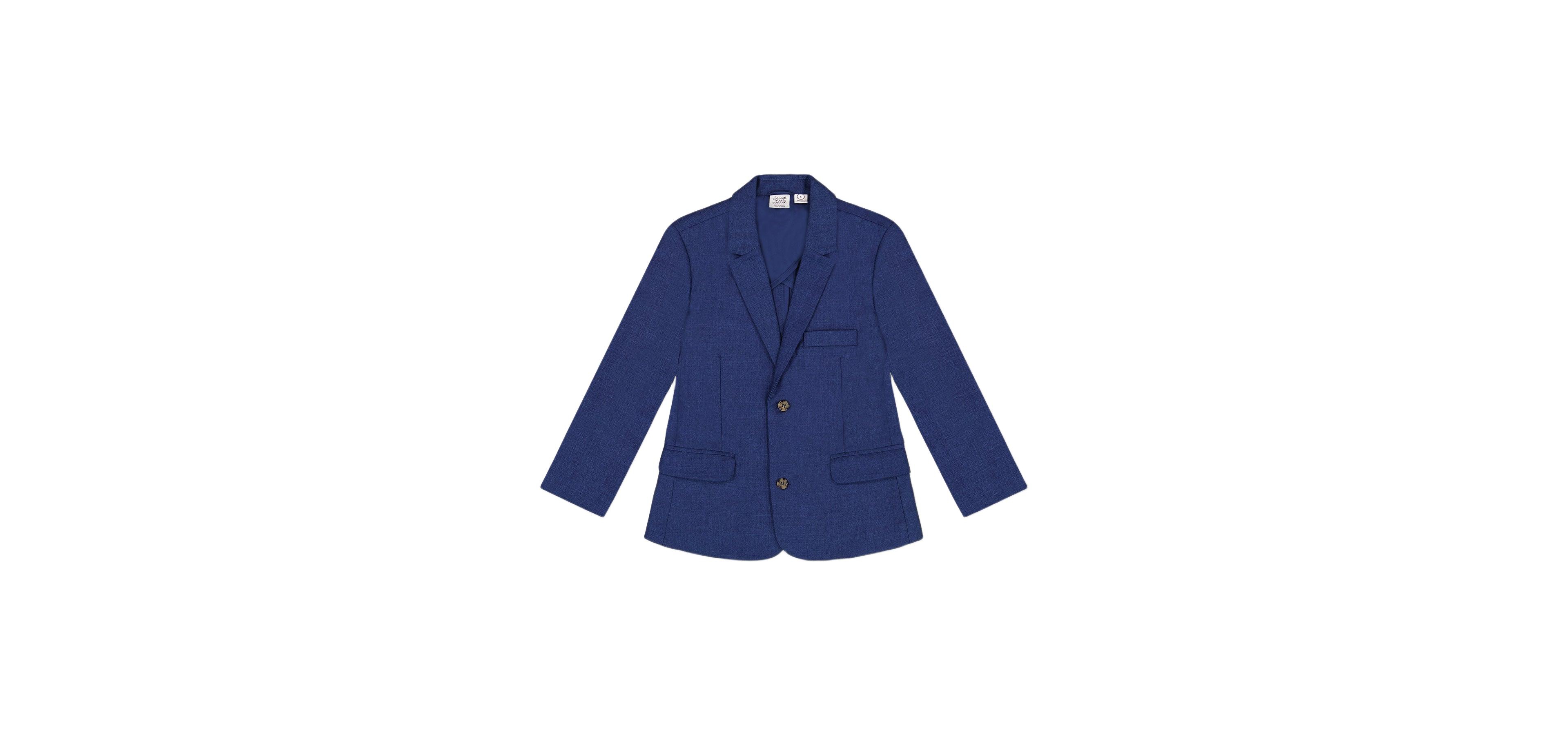Deux par Deux Big Boys Blazer Blue