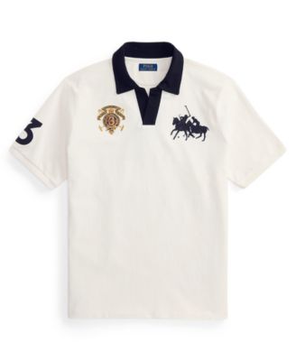 Men's Classic-Fit Crest Jersey Polo Shirt