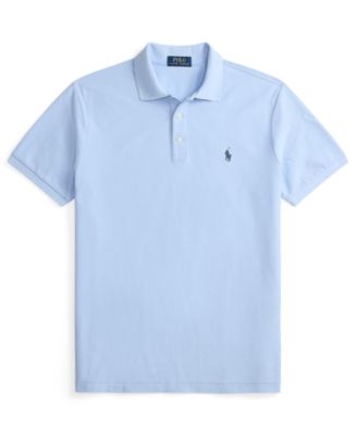 Men's Custom Slim-Fit Honeycomb-Mesh Polo Shirt