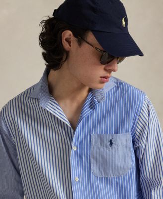 Men's Classic-Fit Striped Broadcloth Fun Shirt