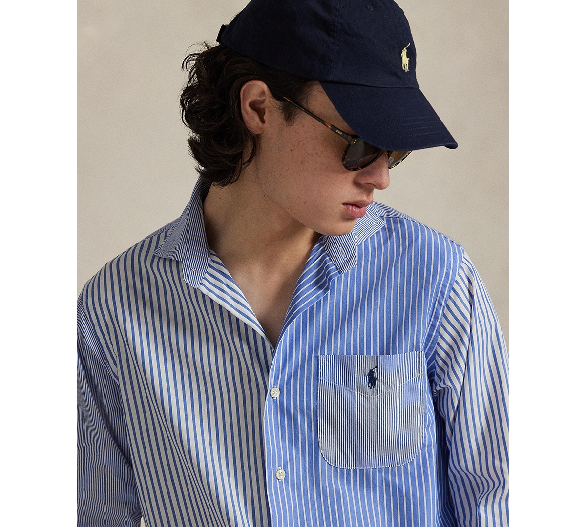 Polo Ralph Lauren Men's Classic-Fit Striped Broadcloth Fun Shirt