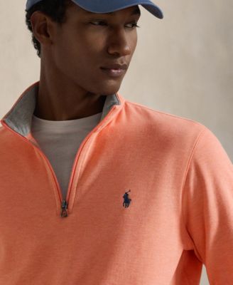 Men's Quarter-Zip Pull-On Sweater