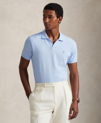 Men's Classic-Fit Stretch Mesh Polo Shirt