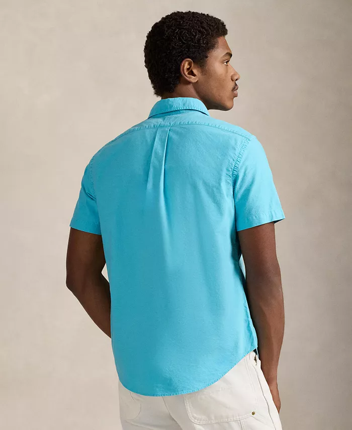 Men's Garment-Dyed Oxford Shirt - thumbnail 4