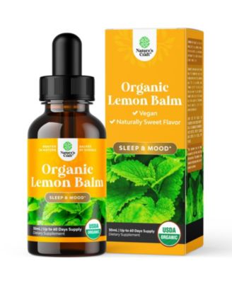 Organic Lemon Balm Liquid, Mood Support and Digestive Health, Nature's Craft, 30mL