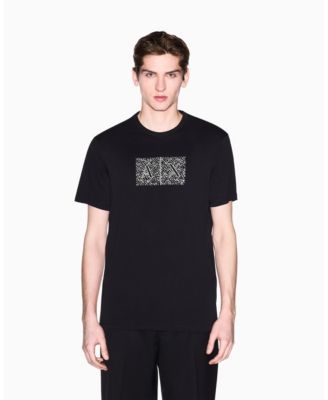 Men's Short Sleeve Jersey Printed Box Logo T-Shirt
