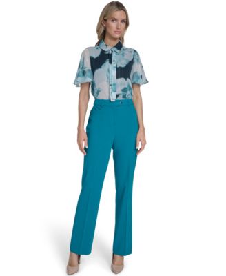 Women's Modern Straight Fit Pants