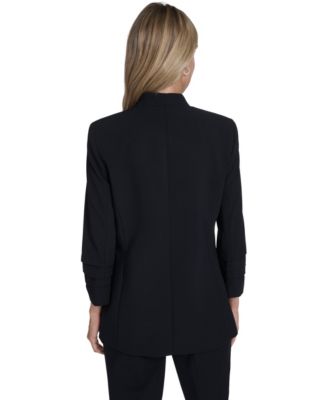 Women's Open-Front Collarless Jacket