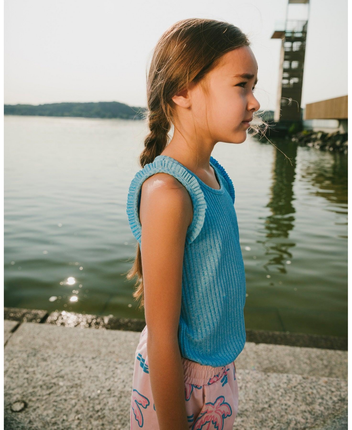 Deux par little and Big Girl Rib Tank Top