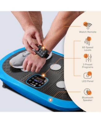 Vibration Plate Machine – Whole Body Vibration Plate for Exercise, Oscillating Platform for Recovery, Circulation, Fat Burn & Toning