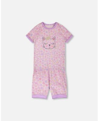 Big Girls ganic Cotton Two-Piece Pyjama Set