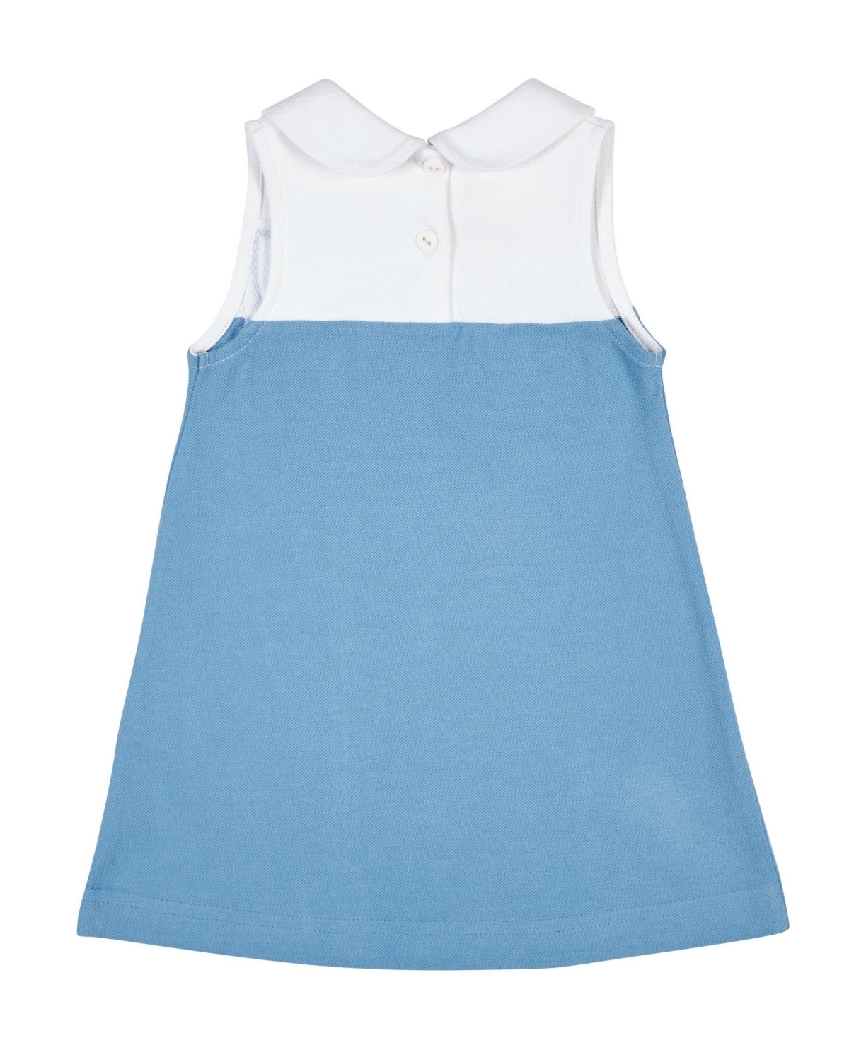 Florence Eiseman Big Girls Pique Knit Dress with Tulip