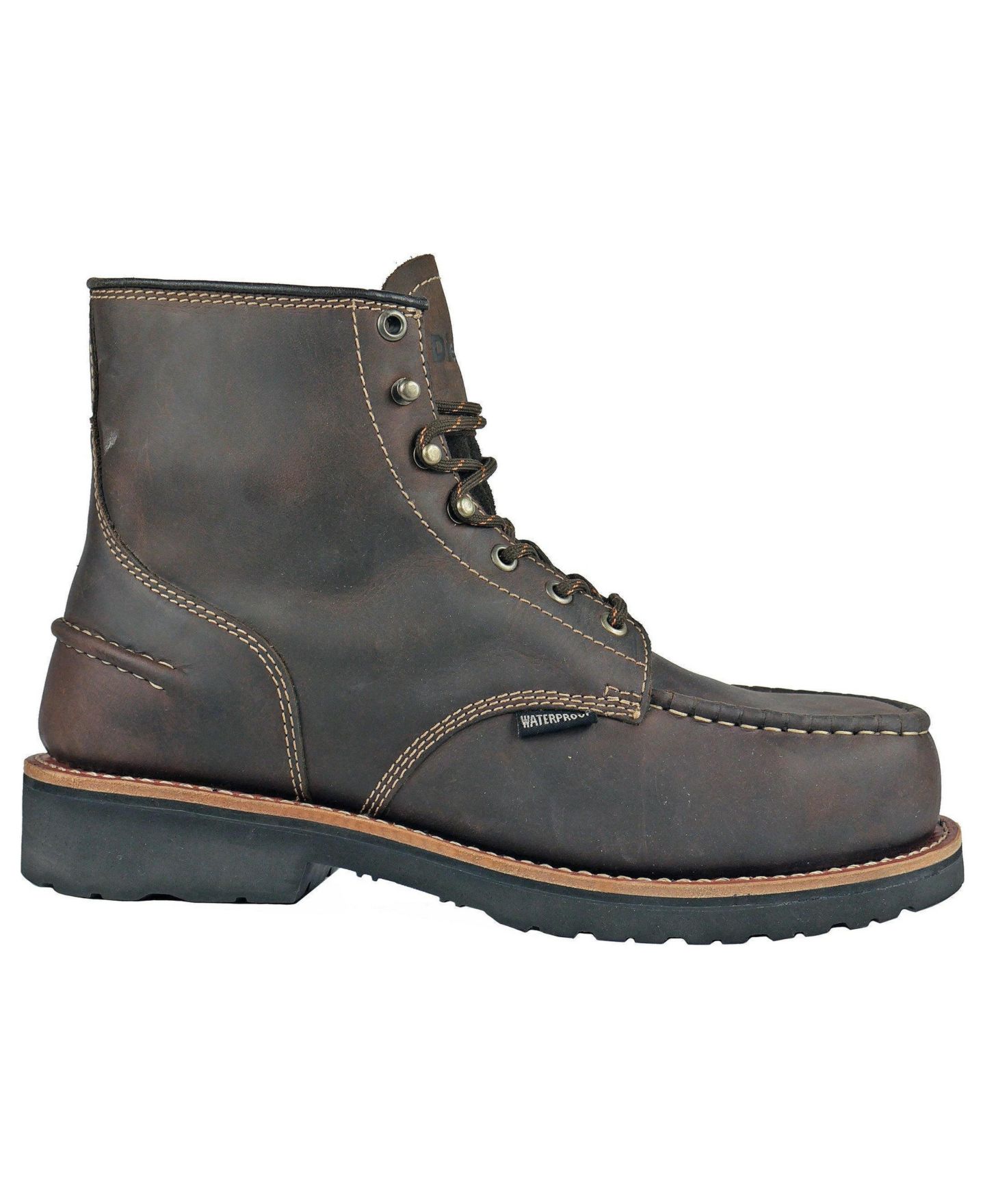 Мужские ботинки DieHard Monte Composite Toe Waterproof Work Boot, цвет: Тёмный коричневый — фото 2
