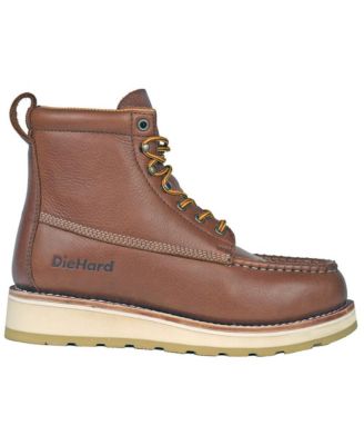 Men's Malibu 6 Inch Rust Composite Toe Work Boot