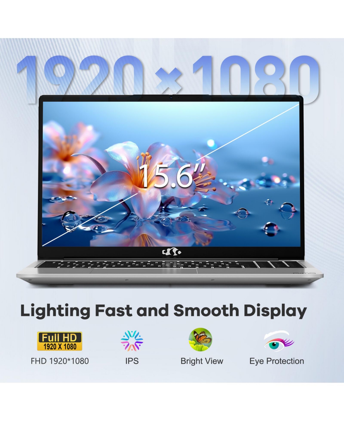 Nimo 15.6 Gaming Laptop Amd Ryzen 5 6600H 6-Cores 16GB DDR5 Ram 512GB Ssd 4.5GHz