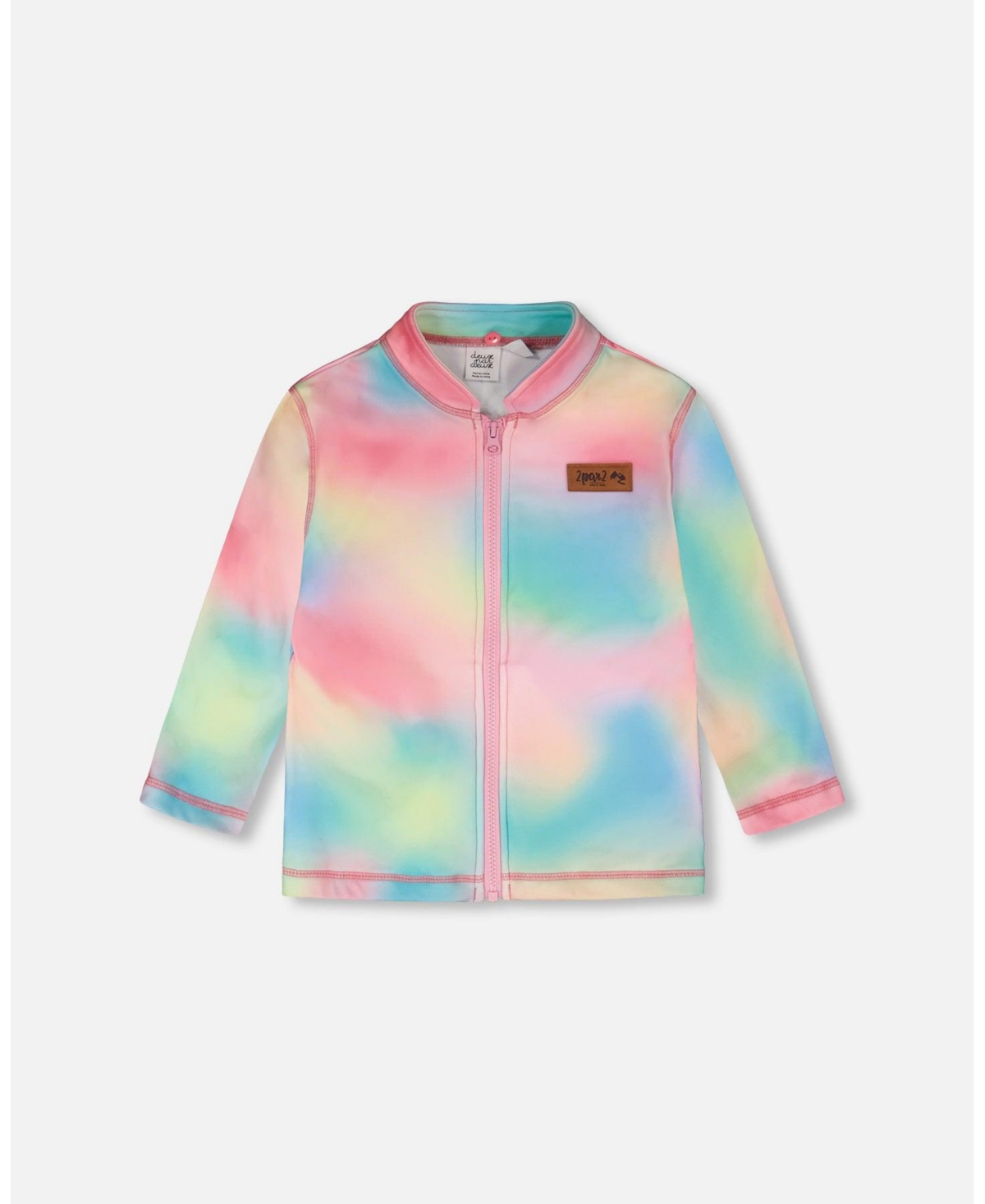 Deux par Girl 3-in-1 Two-Piece Mid-Season Outerwear Set Animal Print - Inner Jacket Toddler|Child