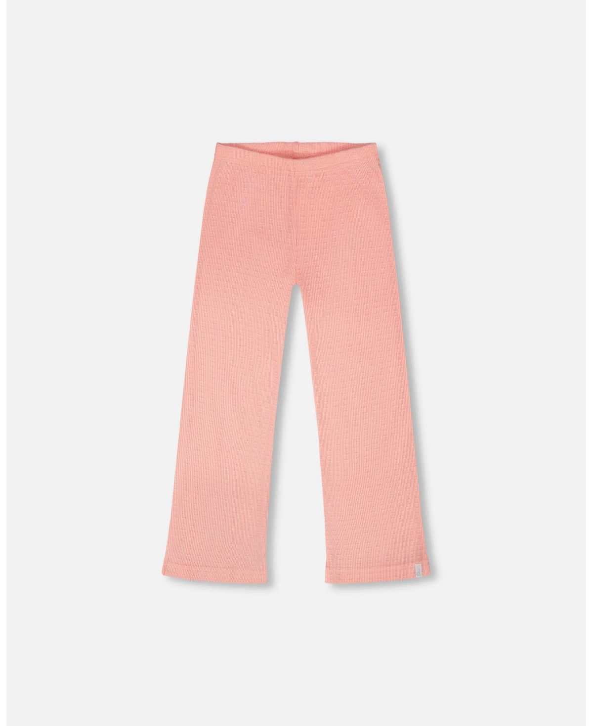 Deux par Toddler Girls Crinkle Jersey Leggings Peach Pink - Toddler|Child