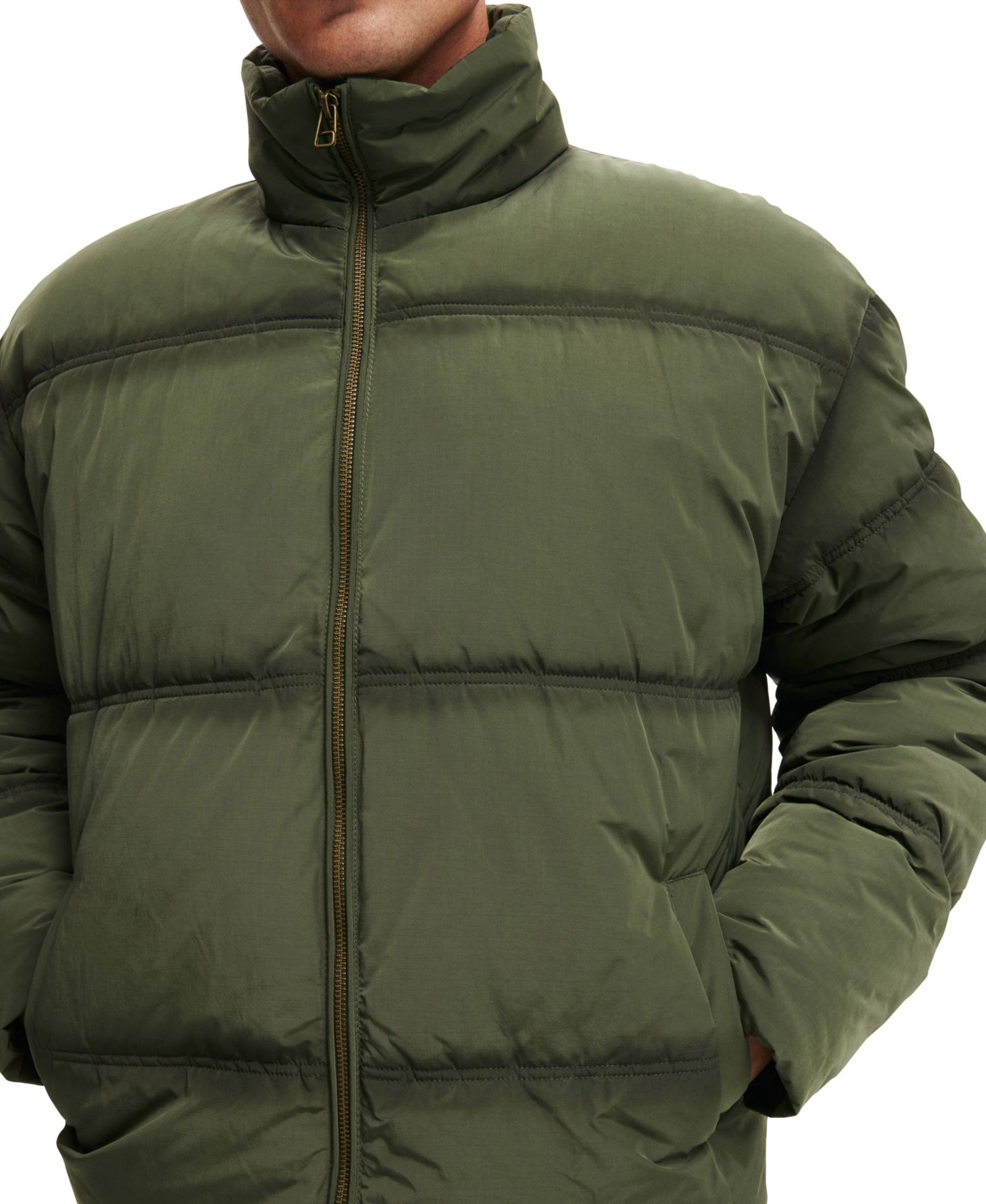 Men's Regular-Fit Puffer Jacket