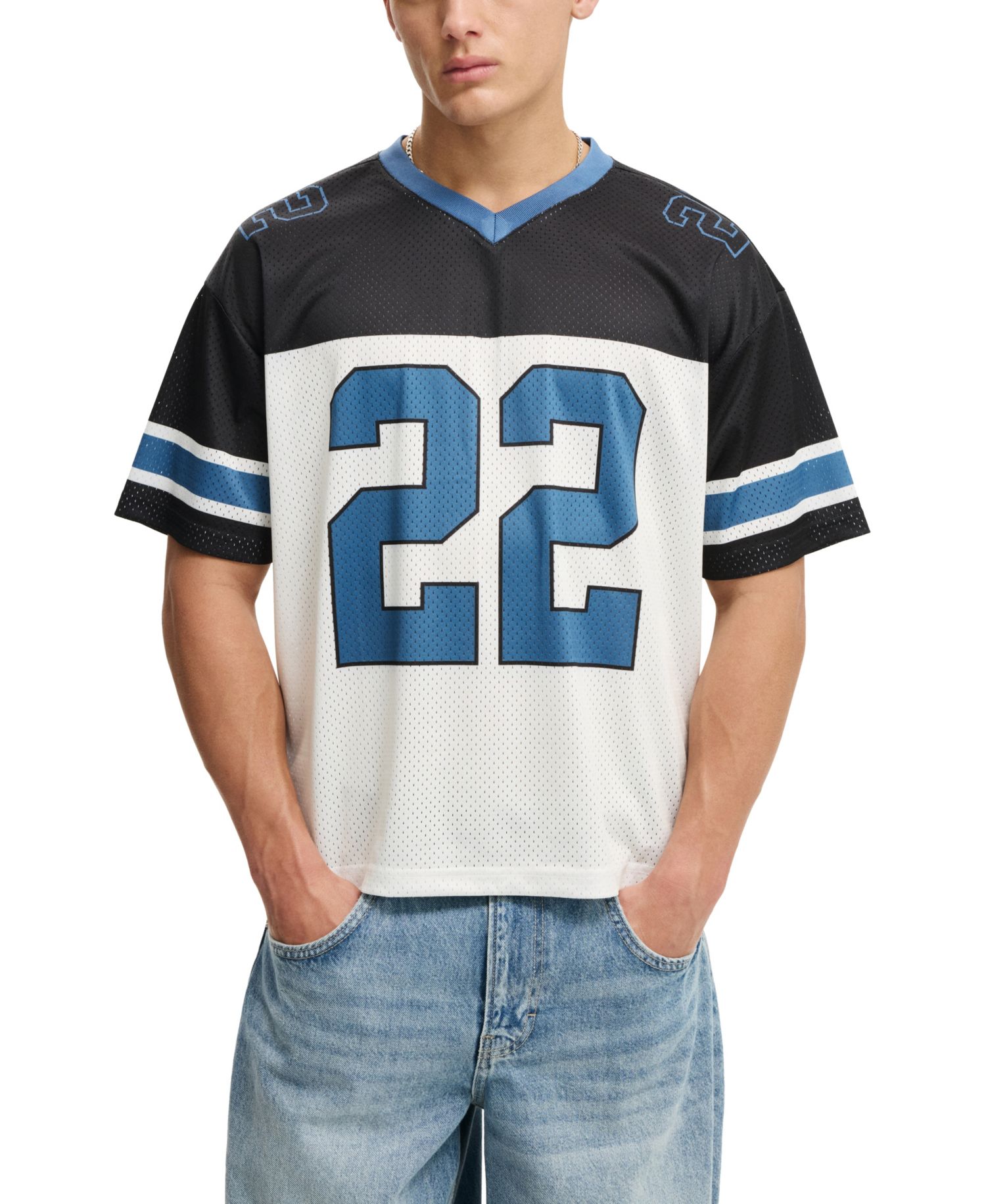 Men's Short-Sleeve Football Jersey T-Shirt