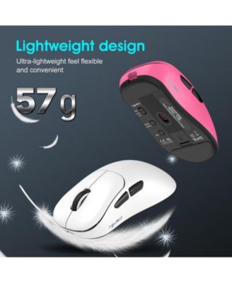 Tri-Mode Wireless Gaming Mouse, Lightweight, 10000 DPI Adjustable, 1000Hz Polling Rate, BT5.3+2.4G+Wired, for PC, Laptop, Mac