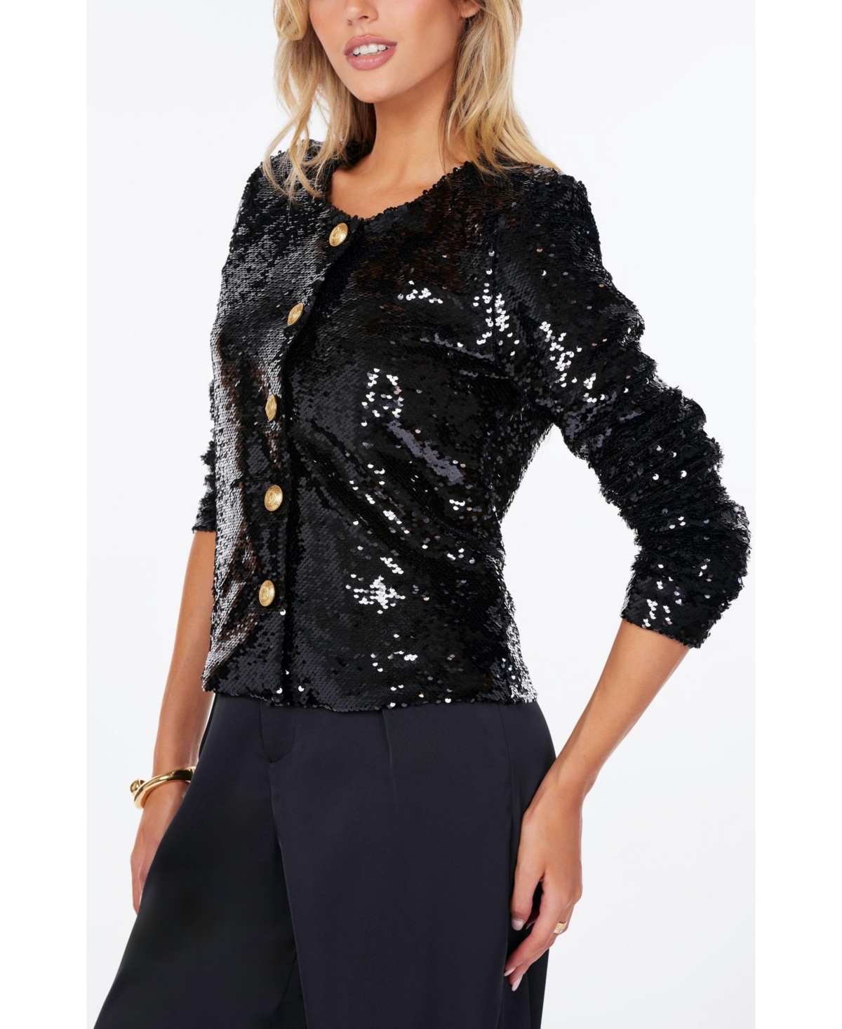 Bishop + Young Women's Sublime Sequin Jacket