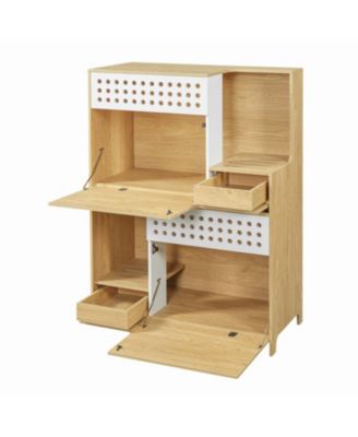 Modern 2-in-1 Cat Furniture Set: Litter Box Enclosure & Cat House Side Table with Storage