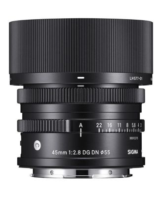 45mm f/2.8 DG DN Contemporary Lens for L Mount, Bundle with 55mm Essential Filter Kit, Cleaning Kit and Cleaning Cloth