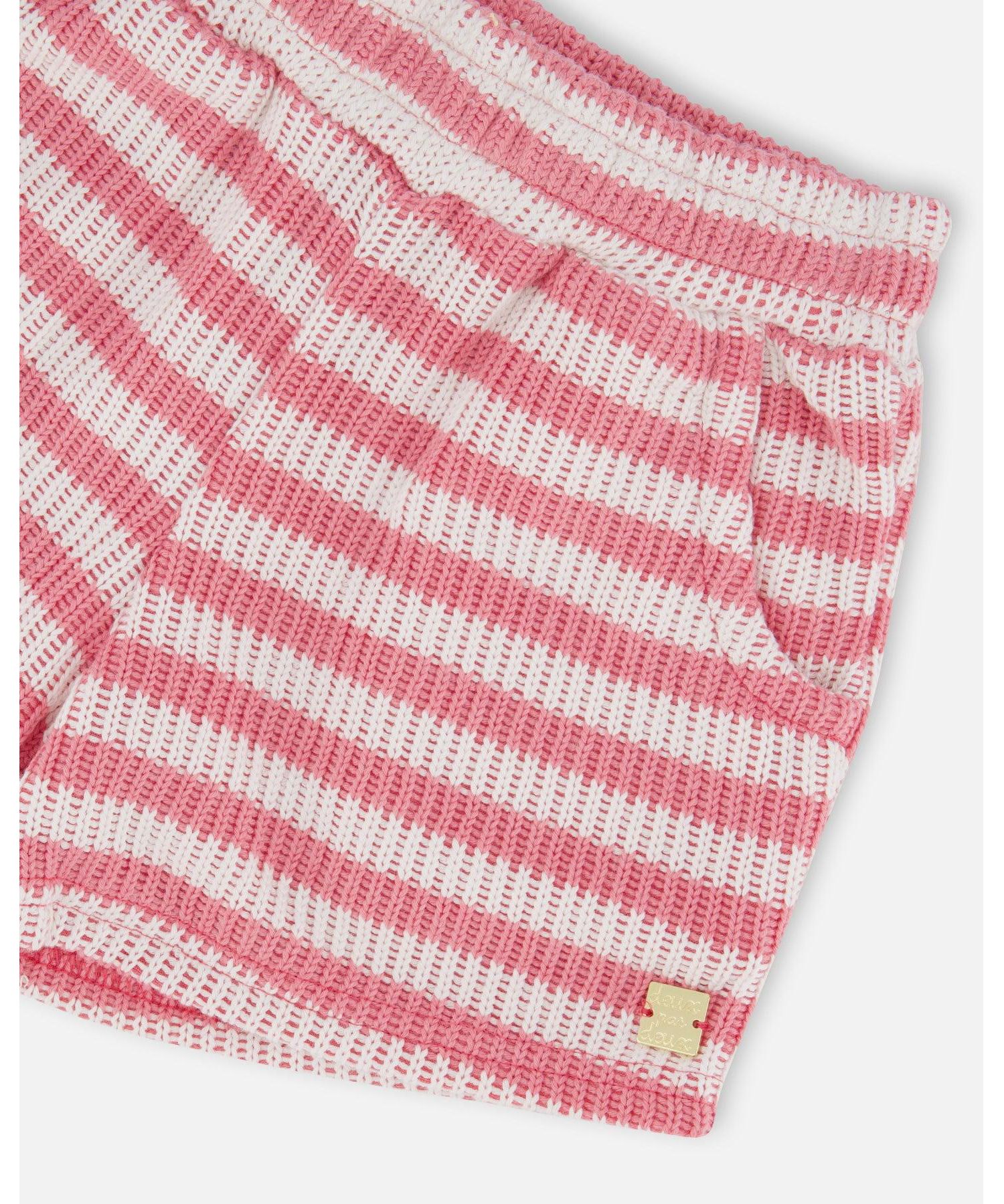 Big Girls Striped Shorts