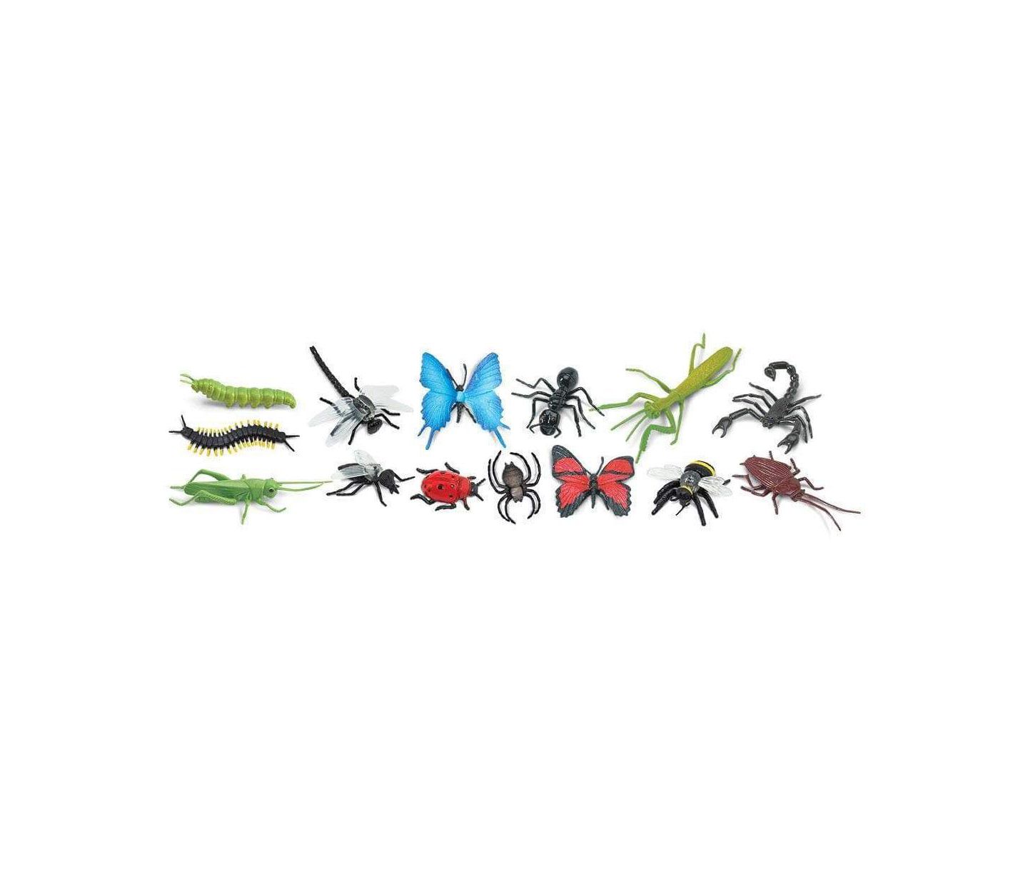 Детские фигурки Safari Ltd. Insects Educational 14-Piece Figurine Set, от 3 лет, цвет: Разноцветный — фото 2